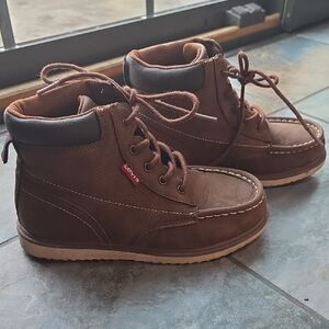 Levi's Dark Brown Boys Boots